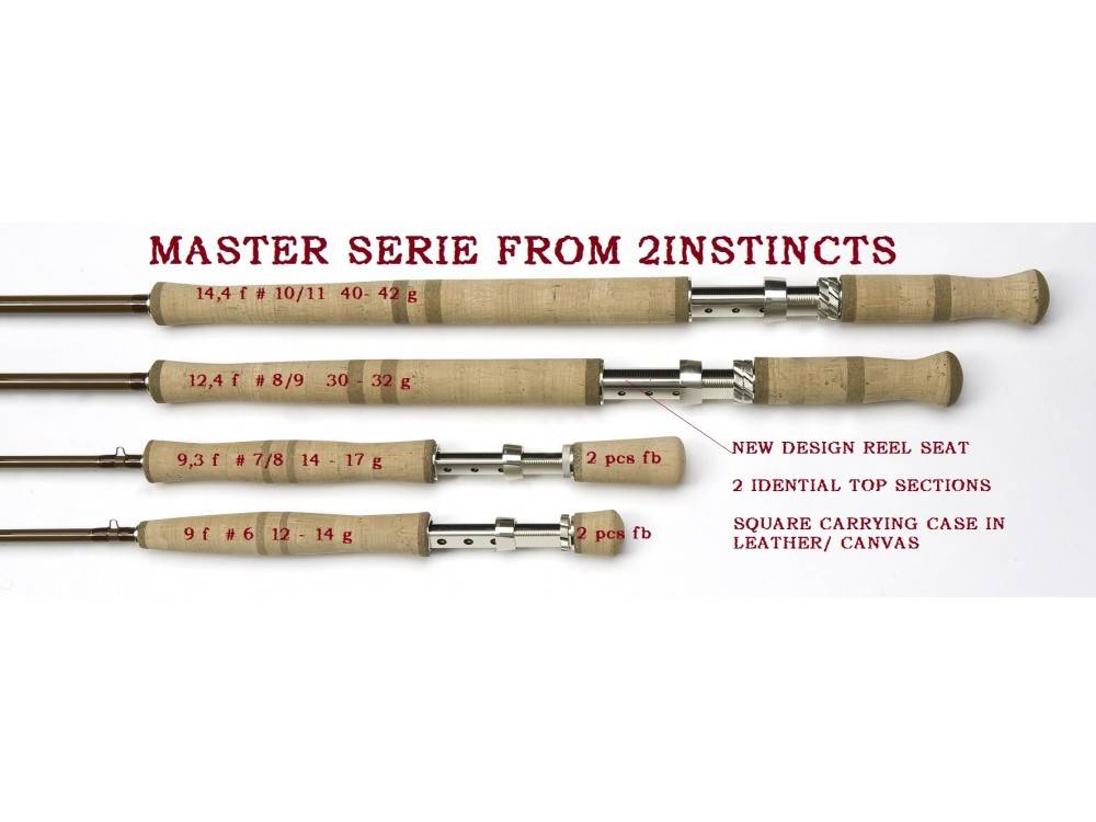 Fluestang 2instincts Master 14,4 fot # 10/11