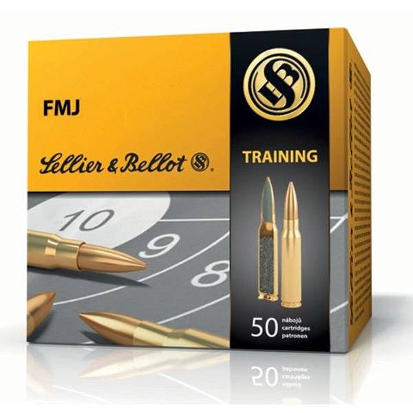 Sellier & Bellot 308 Win, 124 grains FMJ