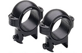 Burris 1" stål mont. Med. Sig See.