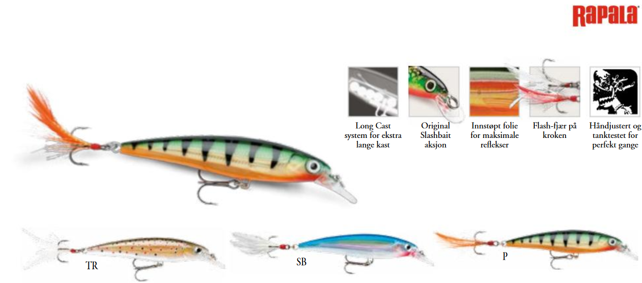 Rapala X-rap 8cm