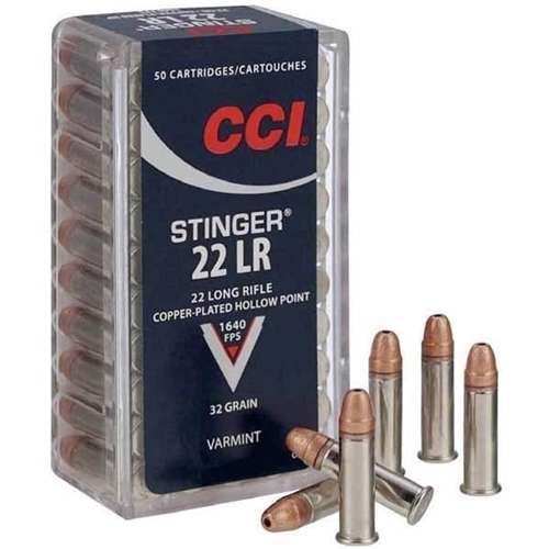 CCI ammo 22.LR Stinger