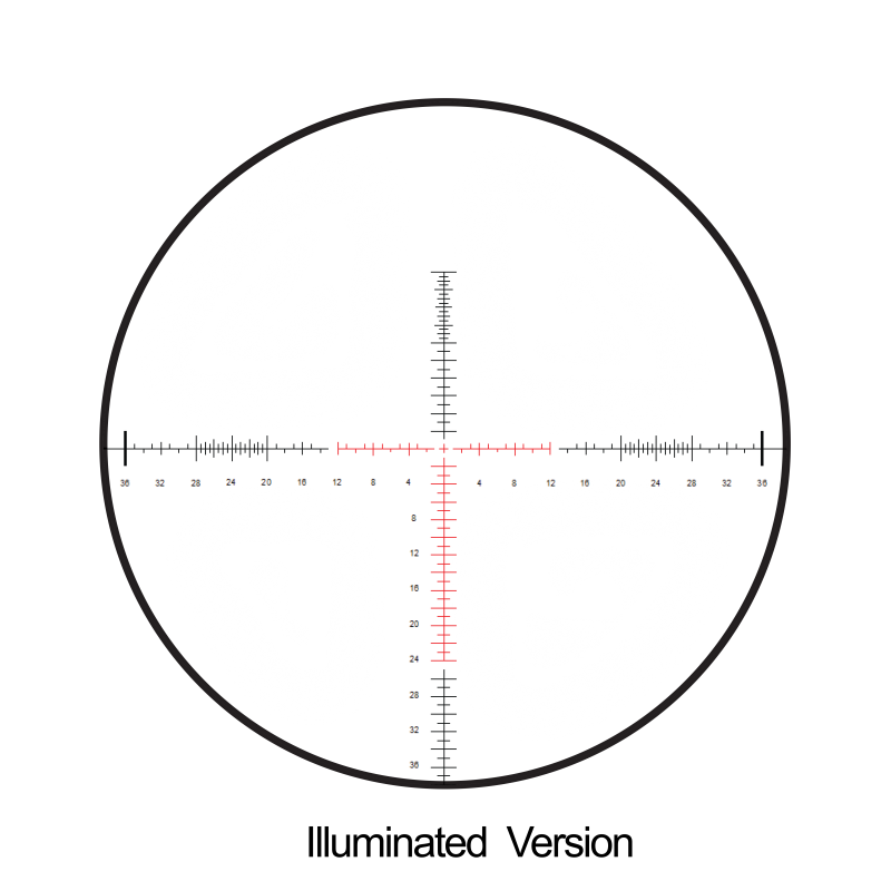 Burris XTR II 5-25x50 SCR-MIL