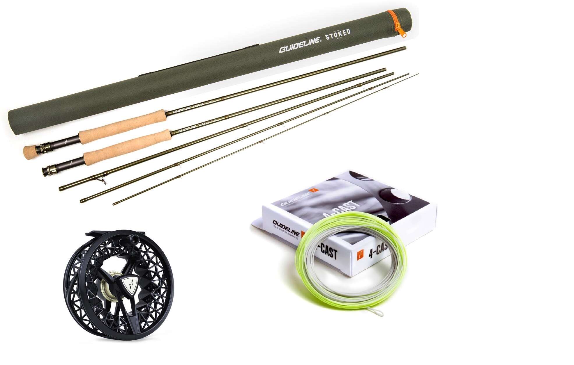 Guideline Stoked 9,6 fot #7 m/Guideline Nova 79