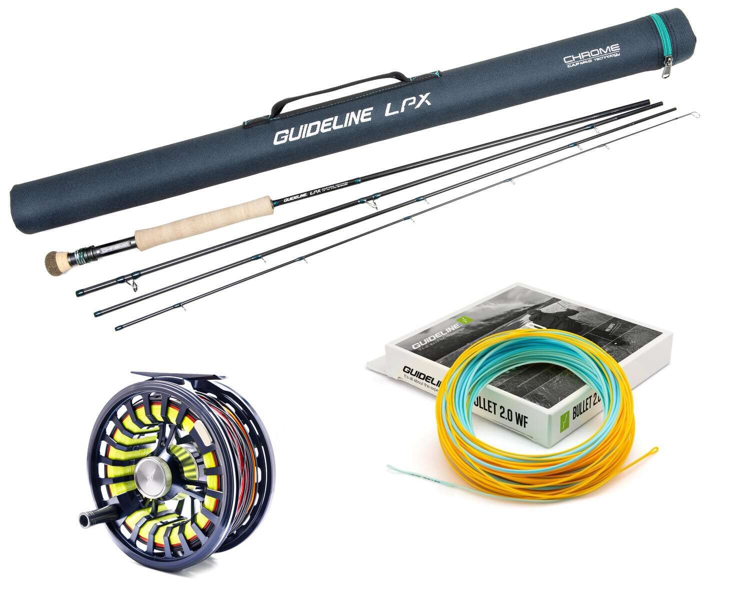 Guideline LPX Chrome 9,9 fot #7 m/Guideline Halo 67