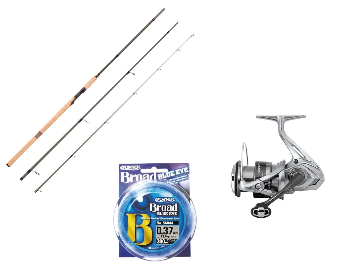 Lawson Atlantic Salmon S3 Aramid Wobbler 12 fot up to 50gr m/Shimano Nasci 5000C