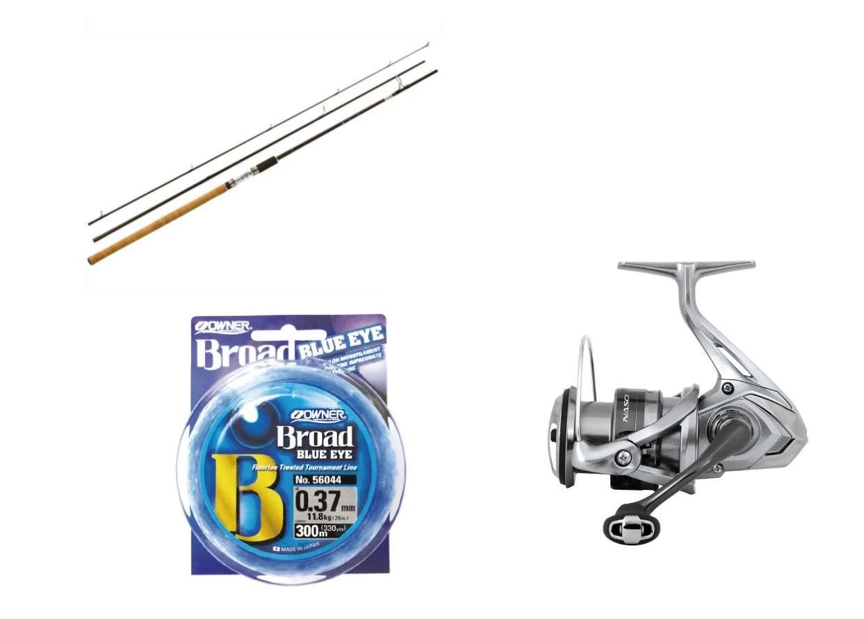 Milo Green Spirit 13 fot 12-40 gram m/Shimano Nasci 5000C