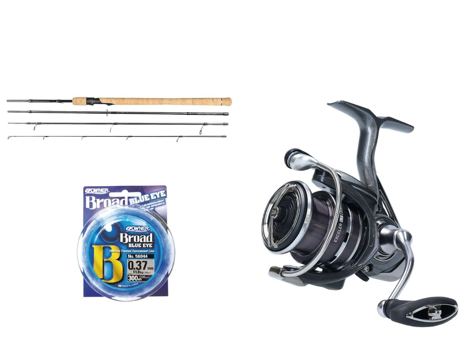 Daiwa SilverCreek 12 fot 12-40gr m/Daiwa Exceler 5000