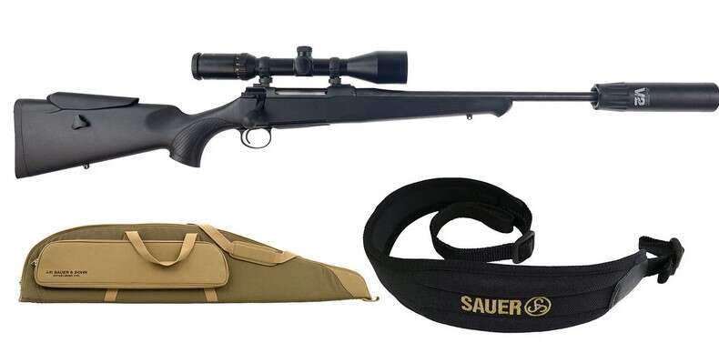 Sauer 100 XTA med Scandium MC 2,5-10x50 og A-Tec V2
