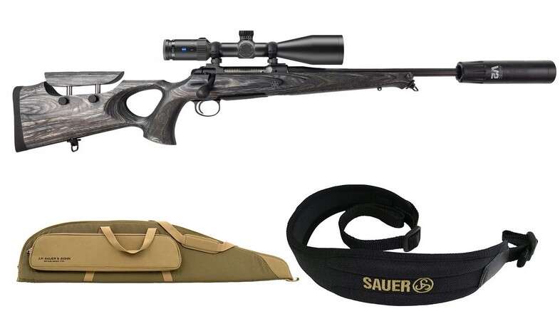 SAUER 101 GTI Jaktia Edition med Zeiss V4 3-12x56i ASV OG A-Tec V2