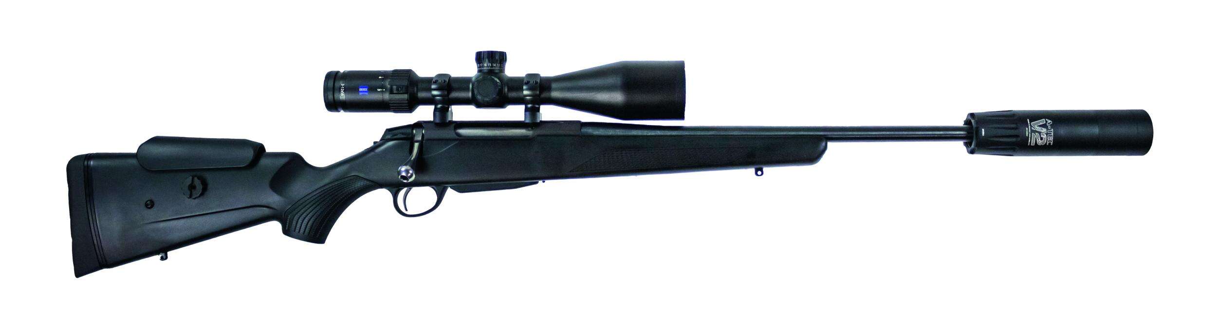 Tikka T3x Adjustable m/Zeiss V4 3-12×56 ASV og A-Tec V2